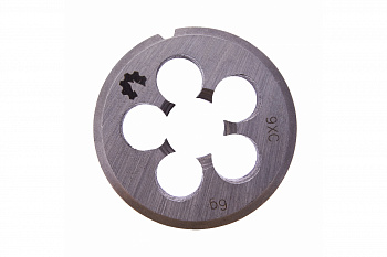 Плашка WOLFSTAR метрическая М16х1,25 9ХС Гост 9740 dr16125
