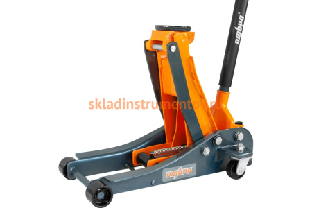 Подкатной гаражный домкрат Ombra OHT233 3 т, уменьшенная высота подхвата 90-458 мм 55406