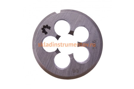 Плашка WOLFSTAR метрическая М16х1,25 9ХС Гост 9740 dr16125