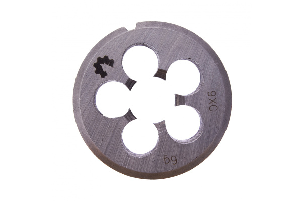 Плашка WOLFSTAR метрическая М16х1,25 9ХС Гост 9740 dr16125