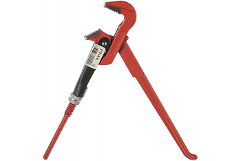 Трубный рычажный ключ с прямыми губками №0, 3/4" Зубр МАСТЕР 27314-0