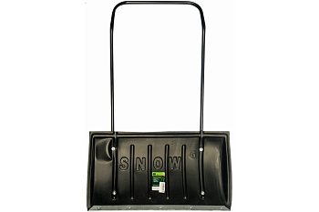 Пластиковый движок для снега с П-образной ручкой 790х450мм СИБРТЕХ Россия 61594