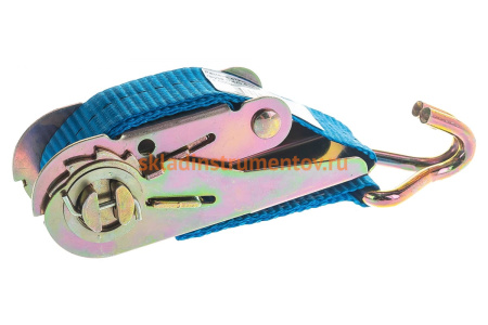 Стяжной ремень для крепления груза 0,4/0,8т 4,5м РОМЕК 25.04.1.0 2000000012810