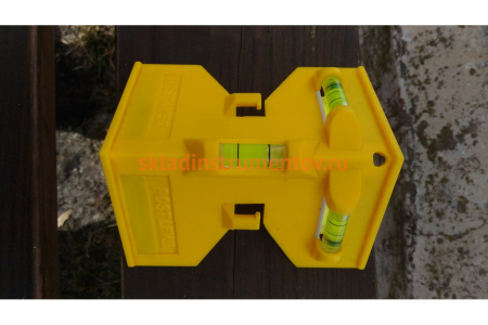 Пластмассовый уровень-угольник с магнитом Stayer MASTER POSTLevel 3456_z01