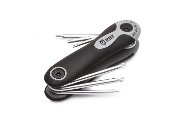 Набор торцевых ключей КВТ Torx НТК-Т-06 67666
