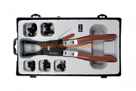 Щипцы AIST для шланговых "пружинных" хомутов в наборе 67928010 00-00015679