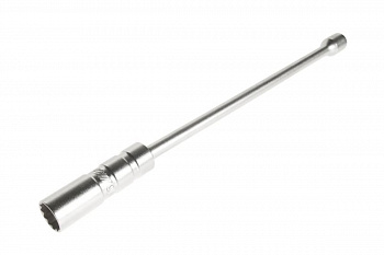 Головка свечная 3/8" х 16мм, 315мм, карданная с удлинителем JTC-4390