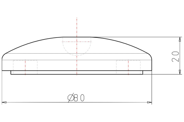 Диск для шарнирной опоры KIPP K0415.2080