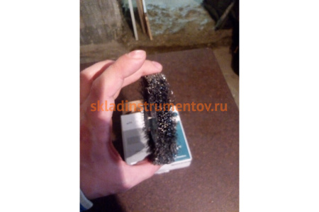 Щетка дисковая цилиндрическая с гофрированной стальной проволокой Мастер 071 (100 мм; М14) Профоснастка 20107001