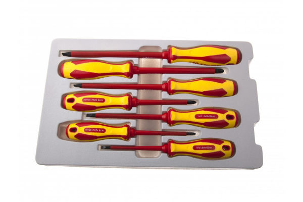 Набор отверток в коробке KING TONY диэлектрические 7 предметов 30617MR