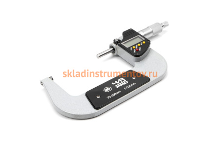 Микрометр ЧИЗ МКЦ-100 0.001, электронный, 4-кн. PRO 423463