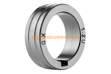 Ролик подающий (1.0-1.2 мм; 35-25 мм; алюминий) Сварог 89574