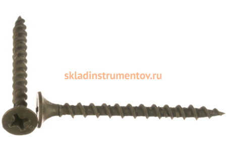 Фосфатированные саморезы с крупной резьбой Зубр по дереву PH2 3,5x45 мм 900 шт 300035-35-045