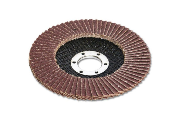 Круг лепестковый торцевой по металлу 125x22 мм, P40 SANTOOL 060203-125-040