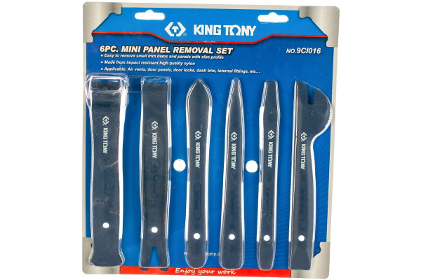 Набор съемников для панелей облицовки (лопатки, 6 предметов) KING TONY 9CI016