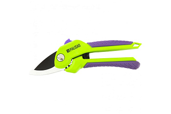 Секатор 210 мм, с прямым резом, шестерен.привод, 2-компонентные ручки PALISAD 60532