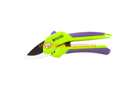 Секатор 210 мм, с прямым резом, шестерен.привод, 2-компонентные ручки PALISAD 60532