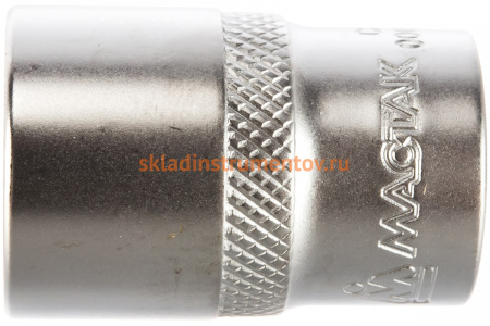 Головка торцевая стандартная шестигранная 1/2”, 18 мм МАСТАК 000-40018