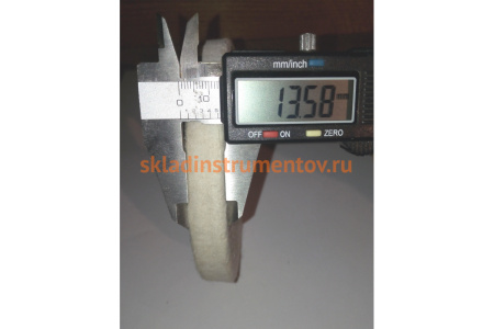 Круг полировальный непрерывный из натурального войлока 125х22,2 мм MATRIX 75942