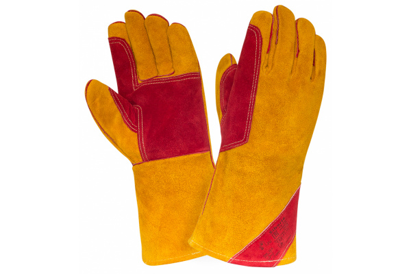 Краги сварщика 2Hands швы Kevlar Т22-11-ru Siberia