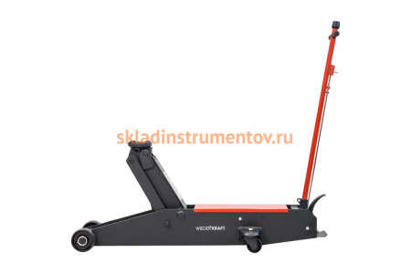 Подкатной профессиональный домкрат WIEDERKRAFT 10т WDK-Magnum 1056LT