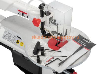 Лобзиковый станок + набор пилок для лобзика (набор из 5 шт.) JET JSS-16A 10000808MAVI