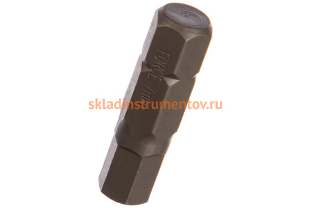 Бита шестигранная 7 мм, L=30 мм, FORCE 1543007