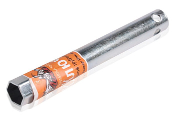 Свечной трубчатый ключ 16*160мм с резиновой вставкой Airline AK-S-02