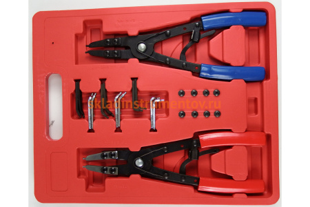 Съемник стопорных колец 2 шт со сменными носами 10" AE&T TA-H1036 Съемник стопорных колец 2 шт со сменными носами 10" AE&T TA-H1036