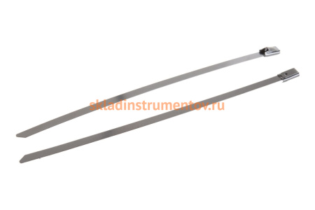 Хомуты СИБРТЕХ, 150 х 4,6 мм, нержавеющая сталь, 50 шт 45593