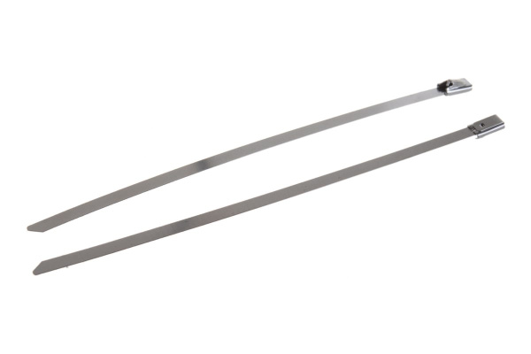 Хомуты СИБРТЕХ, 150 х 4,6 мм, нержавеющая сталь, 50 шт 45593