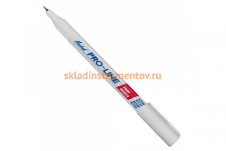 Маркер-краска с тонким наконечником Markal Pro-Line Micro, промышленный, 0,8 мм, белый 96888