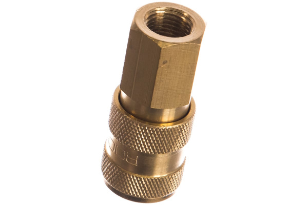 Быстроразъем пневматический с клапаном - внутренняя резьба 1/4 ROCKFORCE RF-BSE1-2SF