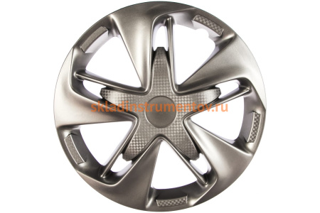 Колесные колпаки Airline 16" Супер Астра, серебристые, 2 шт. AWCC-16-01