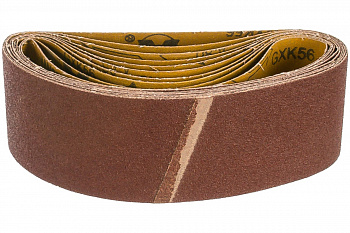 Лента шлифовальная (10 шт; 75х533 мм; P80) ПРАКТИКА 032-942