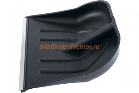 Снеговая полипропиленовая лопата без черенка 500х370мм, алюминиевая окантовка СИБРТЕХ Россия 615875