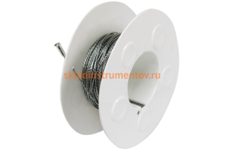 Струна для срезки уплотнителя стекол витая 22,5 м МАСТАК 107-03225