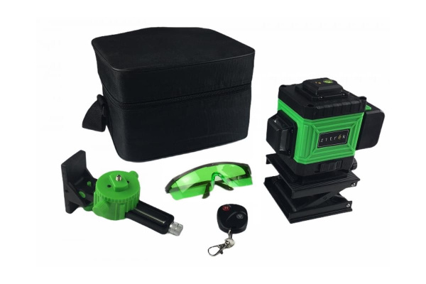 Самовыравнивающийся построитель лазерных плоскостей Zitrek LL12-GL-Cube 065-0168