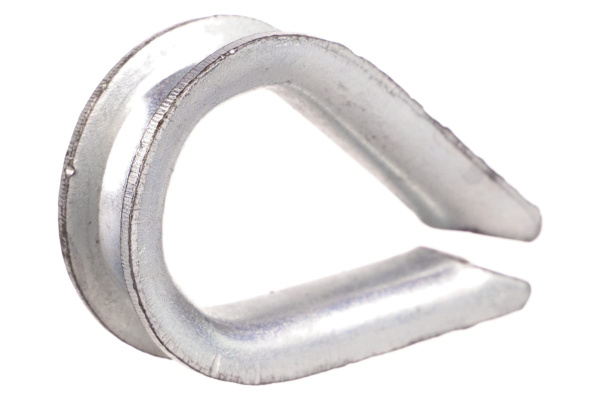 Коуш ЗУБР DIN 6899, 3мм, 2 шт, оцинкованный, 304496-03 Коуш ЗУБР DIN 6899, 3мм, 2 шт, оцинкованный, 304496-03