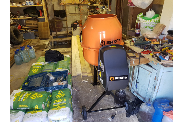 Бетономешалка Вихрь БМ-130 74/1/2