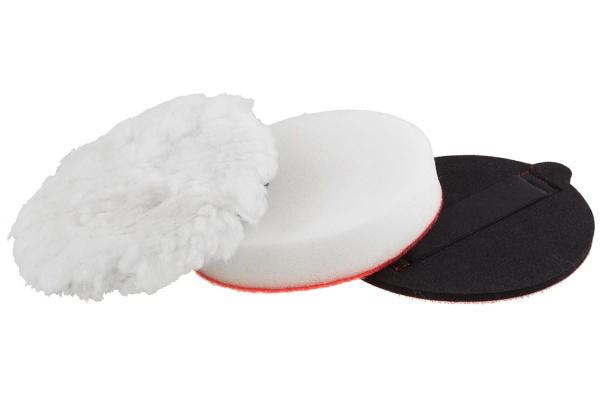 Набор насадок полировальных ручных (3 шт; 125 мм) Зубр 3590-125-H3