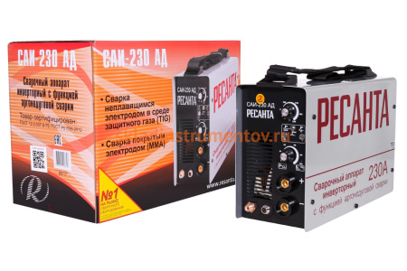 Аргонодуговой инвертор Ресанта САИ 230 АД