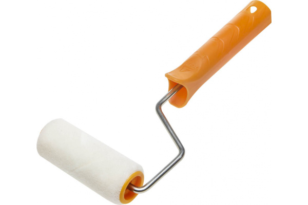 Малярный мини-валик в сборе STAYER Master Velour ворс 4 мм бюгель 6 мм 15x70мм 03-0501-07_z01