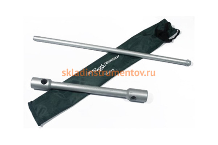 Баллонный ключ 32х33 мм x 400 мм с монтировкой-воротком и тетроновым чехлом ДТ/6 Дело Техники 533333