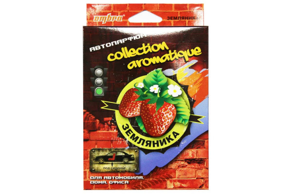 Ароматизатор под сиденье "Collection Aromatique" земляника OMBRA CA-9