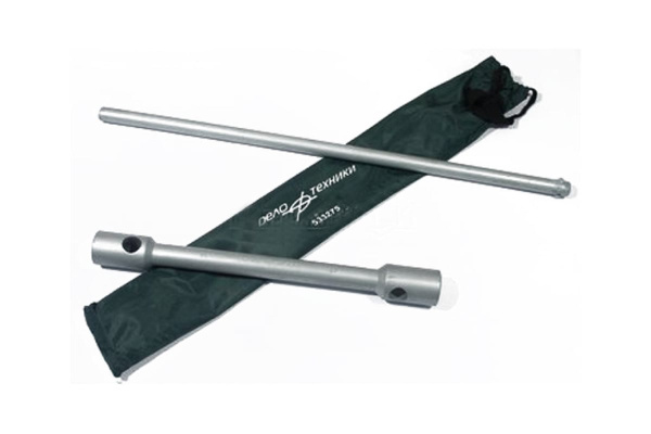 Баллонный ключ 32х33 мм x 400 мм с монтировкой-воротком и тетроновым чехлом ДТ/6 Дело Техники 533333