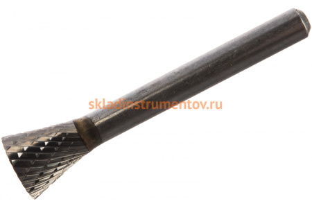 Бор-фреза форма N перевернутый конус (12.7x13 мм, хвостовик 6 мм) D.BOR 9F-23127K02D