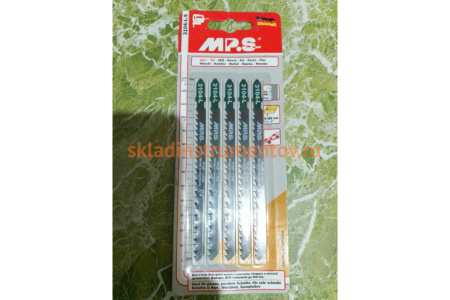 Пилки T344D (132х110х4.0 мм; 5 шт.) по древесине и ДСП до 100 мм MPS 3104-L