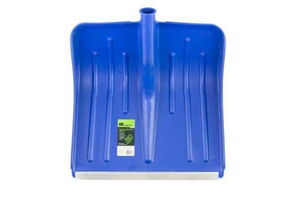 Полипропиленовая синяя лопата 400 х 420 мм без черенка, СИБРТЕХ Россия 61618