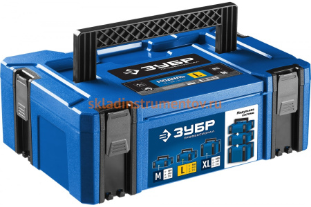 Ящик для инструмента ЗУБР "МОДУЛЬ-15", Профессионал 38165-15